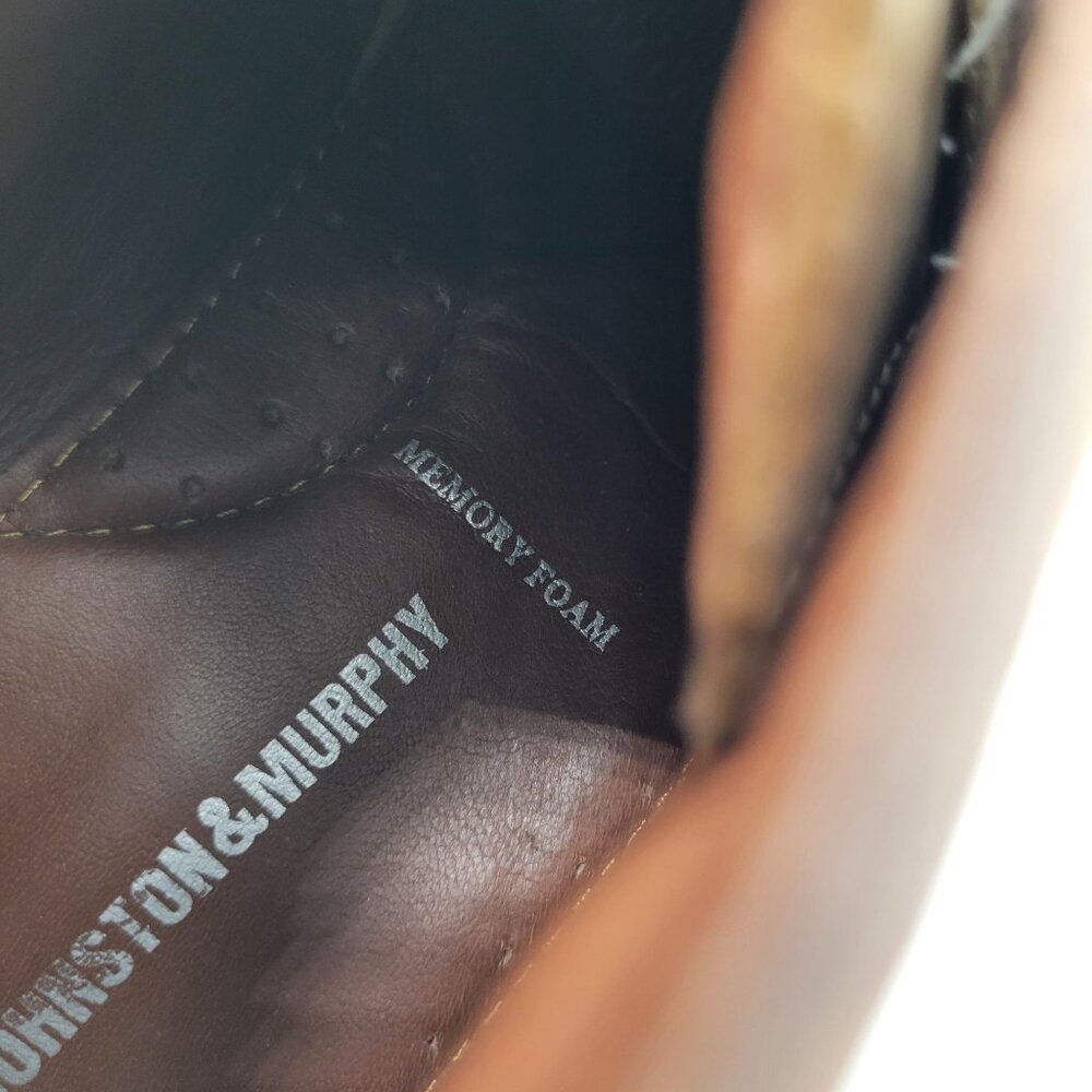 Johnston Muphy Copeland Chukka Leather Ankle Boots 11.5 M Brown - Picture 7 of 16